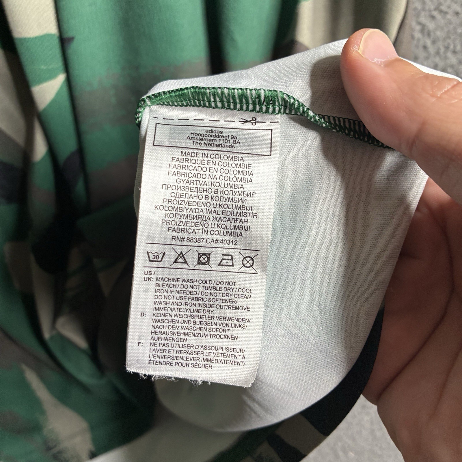 Adidas 2020/21 NYCFC Soccer Jersey Pre-Match GJ0786 Men’s Size Large thumbnail 7