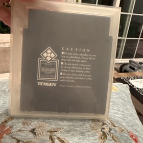 KLAX &mdash; NES Nintendo Original Aut&eacute;ntico Juego de Puzzle Tengen PROBADO CON Estuche AC BONITO