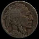 1915 d 5C Buffalo Nickel Circulated Coin