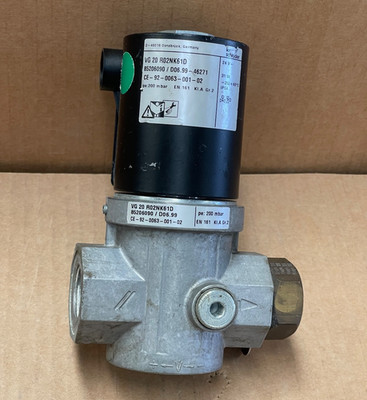 Kromschroder   VG 20R02NK61D   VG Series Gas Solenoid Shut-off Valve