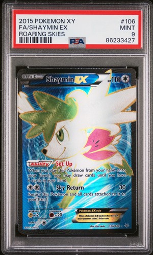 Shaymin-EX graded PSA 9 for sale on eBay