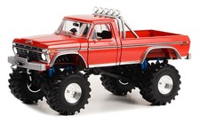 GREENLIGHT,1974 FORD F-250 Monster Truck with 48 inch GODZILLA tyres, 1/18, G...