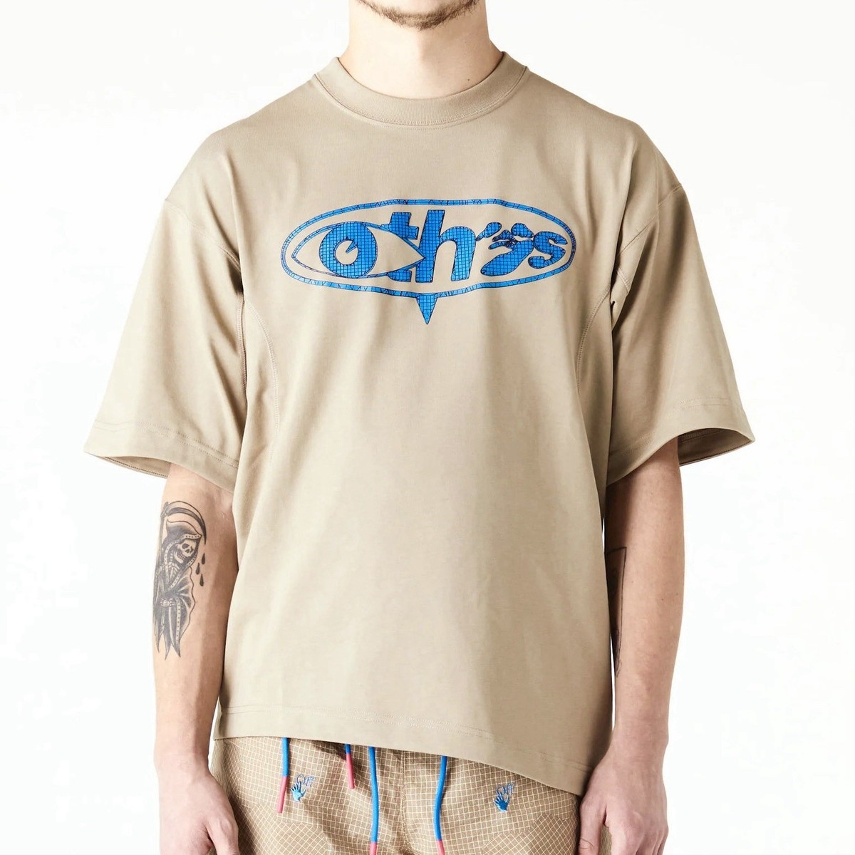 OFF-WHITE x Nike 005 CL T-Shirts Beige FW22 DN1757-247 Men