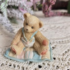 Enesco Cherished Teddies "A Gift To Behold" Teddyb&auml;r Figur 1997