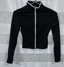 Musera Sport Contrast Piping High Neck Zip Through Sports Jacket Women’s SM