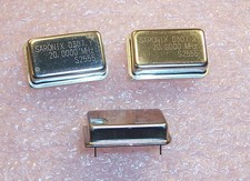 QTY (10) 20MHz FULL SIZE OSCILLATORS 5V TTL S2555-20.000MHz SARONIX