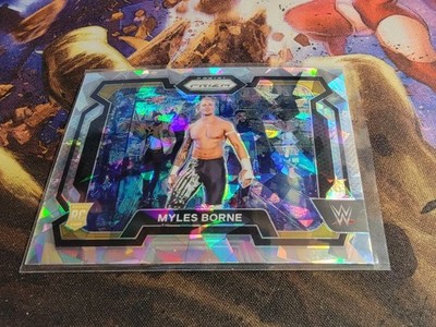 2024 Panini Prizm WWE - CRACKED ICE #5 Myles Borne (RC)