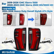 Upgrade LED Taillights For 2020-2023 GMC Sierra 2500 HD 3500 HD Left+Right Pair