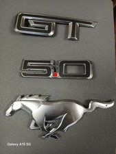 2026 Ford Mustang 5.0 Gt Emblems. Stick On With No Tape On Them