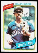 1980 Topps Ralph Garr #272 Chicago White Sox