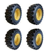 1 or 4-12-16.5 SSB331 Skid Steer Tires/Rims/Wheels for John Deere-12X16.5-12PLY