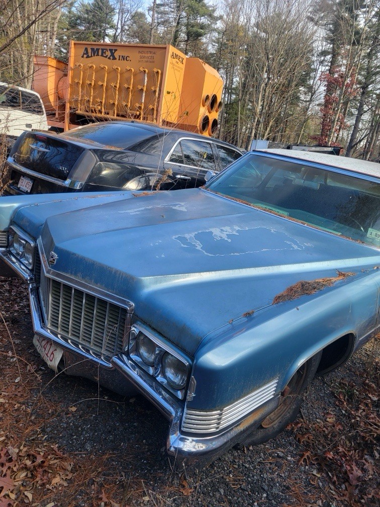 1970 Cadillac De Ville for sale in West Bridgewater Massachusetts