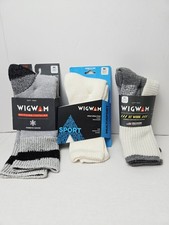 Wigwam Work/ Sport/ Boot socks NEW Unisex sz Medium 3 pairs
