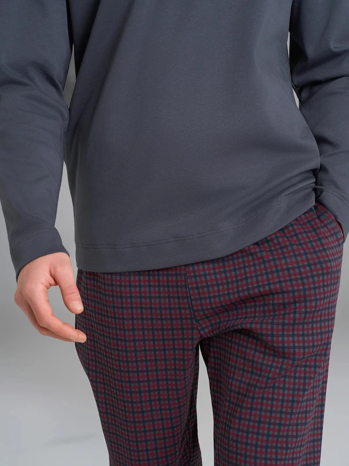 PIGIAMA UOMO RAGNO COTONE INVERNALE MANICA LUNGA U960N1 SERAFINO BOTTONI inverno - Immagine 3 di 4