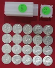 1964 P Washington Silver Quarters - Circulated - 20 Coins -Actual Coins L103