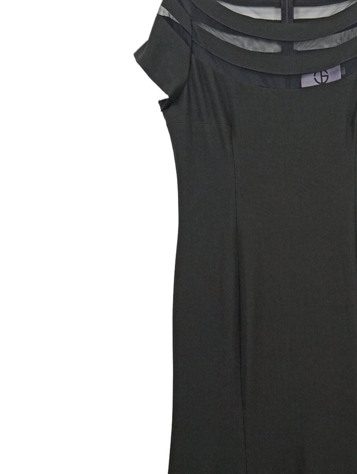 JS COLLECTIONS Vestido de noche Mujeres Vestido Talla EU 40 negro estilo fiesta - Imagen 3 de 4