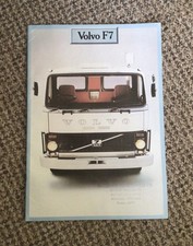 Mixture Of Volvo F6/7 Truck Sales & Marketing Brochure 1981/82