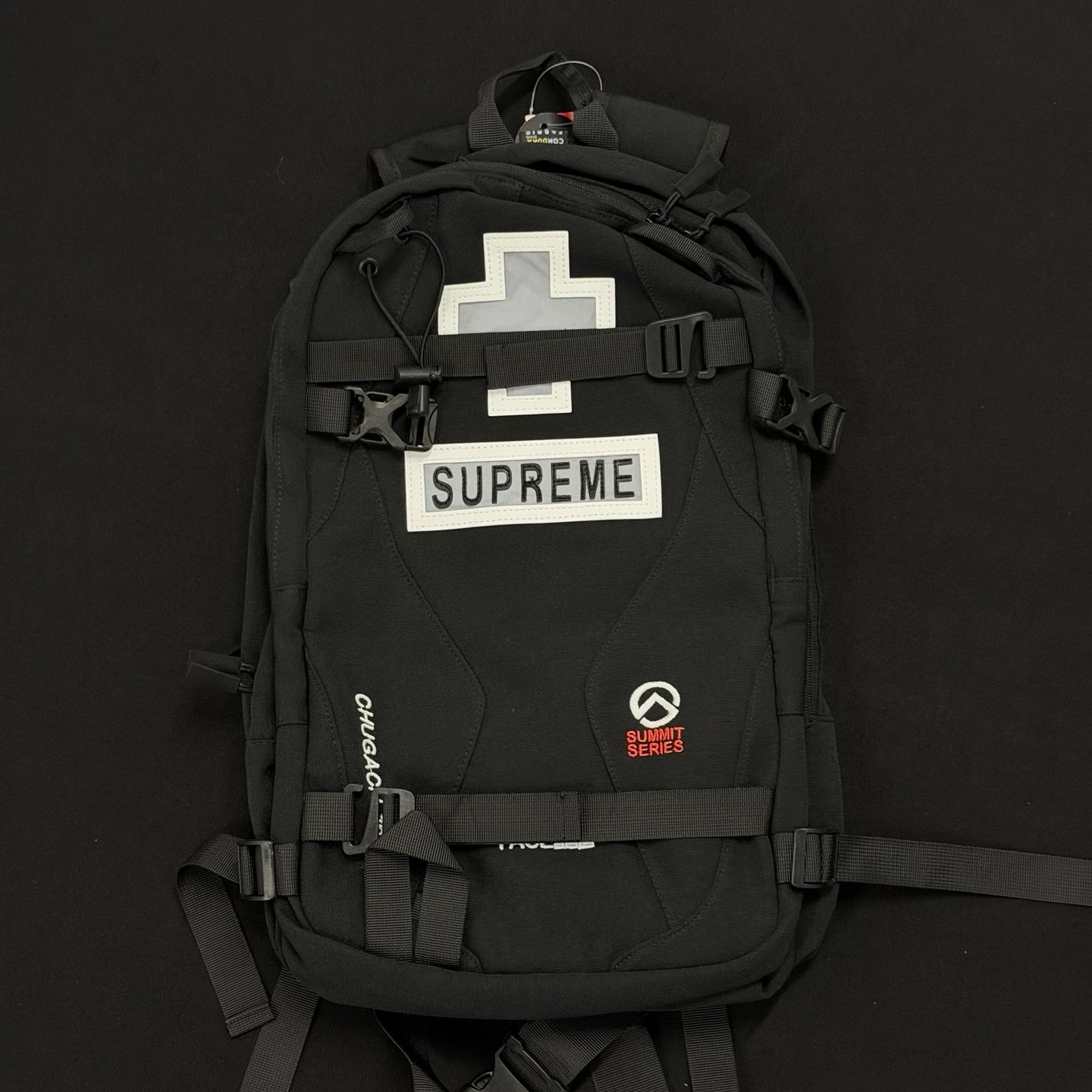 Supreme TNF Summit Series Backpack Chugach 16 Black The North Face Rare Bag