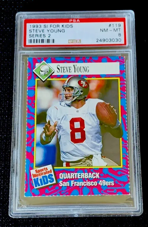 STEVE YOUNG Rare SF 49ers Sports Illustrated for Kids SI POP 2 HOF