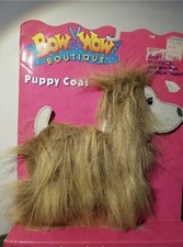 Vintage Bow Wow Boutique Pink Puppy Coat Brush, Cut Style 1991 Galoob - New