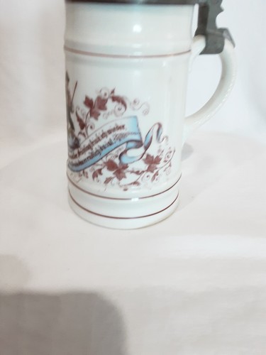 Vintage German Wurstfest Oktoberfest Porcelain Beer Stein M1 - Picture 7 of 10