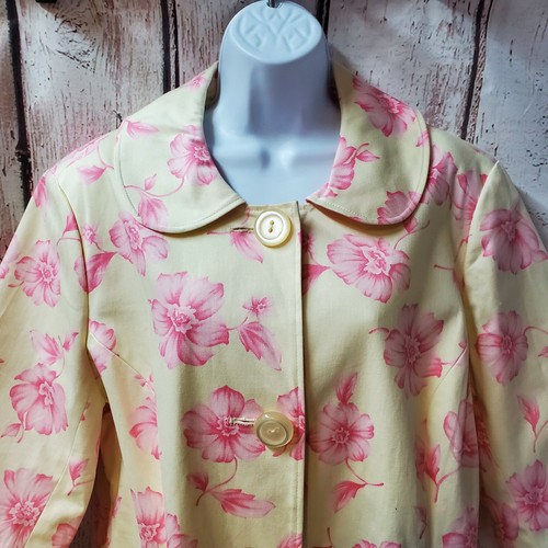 NWT Melody Thomas Scott Floral Rain Jacket Sz.18W (*B12) - Picture 2 of 11