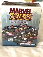 New & Sealed In Box Marvel Zombies Plastic Tokens Set  Kickstarter Zombicide NIB