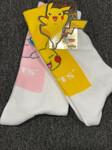 Pokemon Levis Socks 2 Pack MEDIUM 