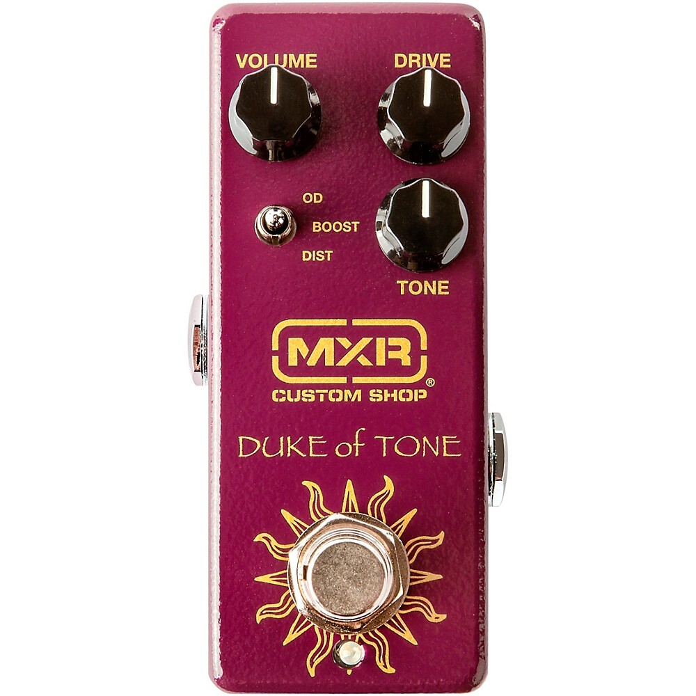 Педаль эффектов MXR Duke of Tone Overdrive фиолетового цвета