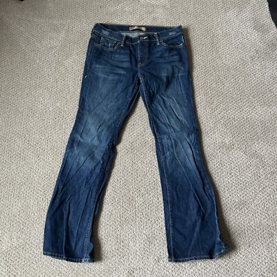 Old Navy Low Waist Bootcut Denim Jeans Women's 10 Regular Blue 5-Pocket 