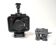Blackmagic Design Production Camera 4K EF Mount - Black Wooden Camera kit USED