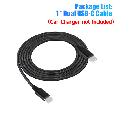 12V-24V QC3.0 + PD USB C Car Fast Charger Power Socket Outlet for Boat RV Marine