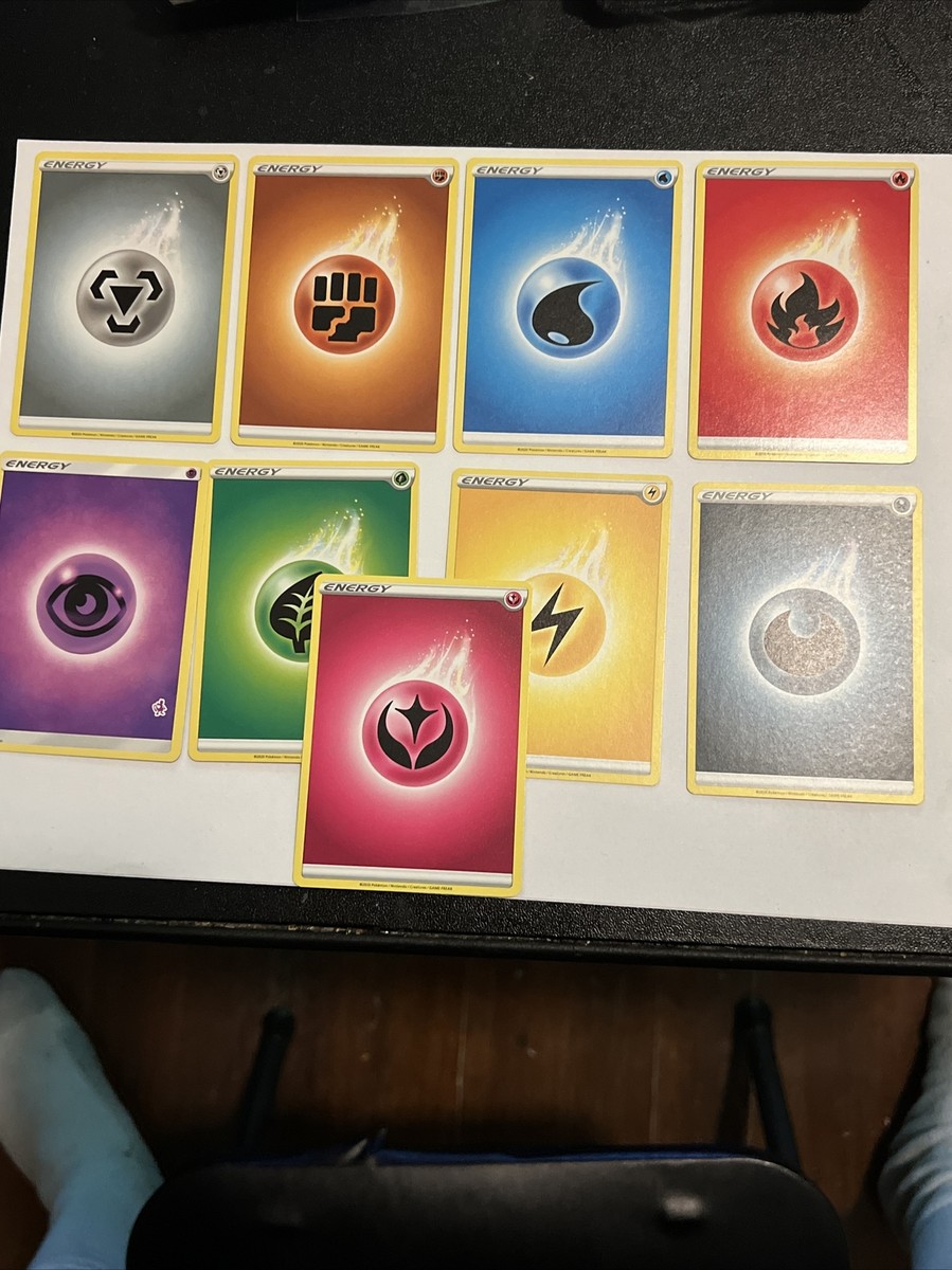 9 pokemon energy cards | eBay