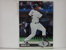 2003 Donruss Stat Line Career White Sox Baseball Card #114 Carlos Lee/340