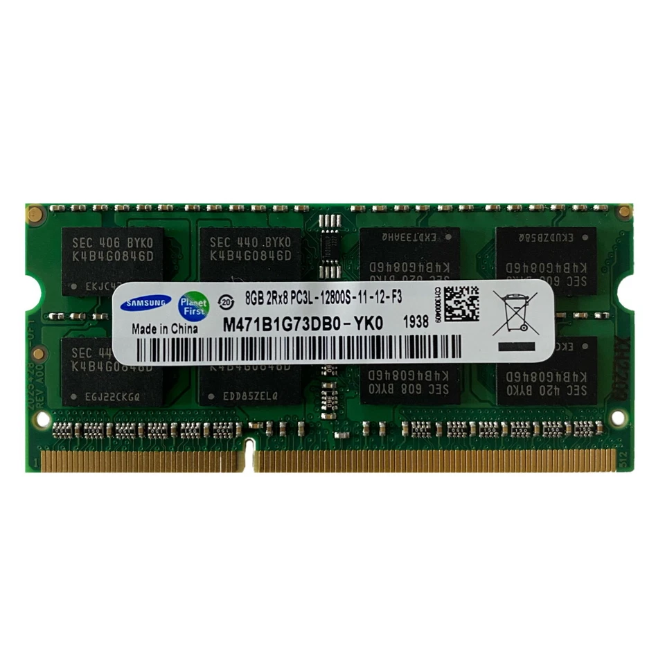 SAMSUNG DDR3L 1600MHz 16GB (2 x 8GB)  PC3L-12800 2Rx8 Laptop Memory SODIMM RAM - Image 4 of 4