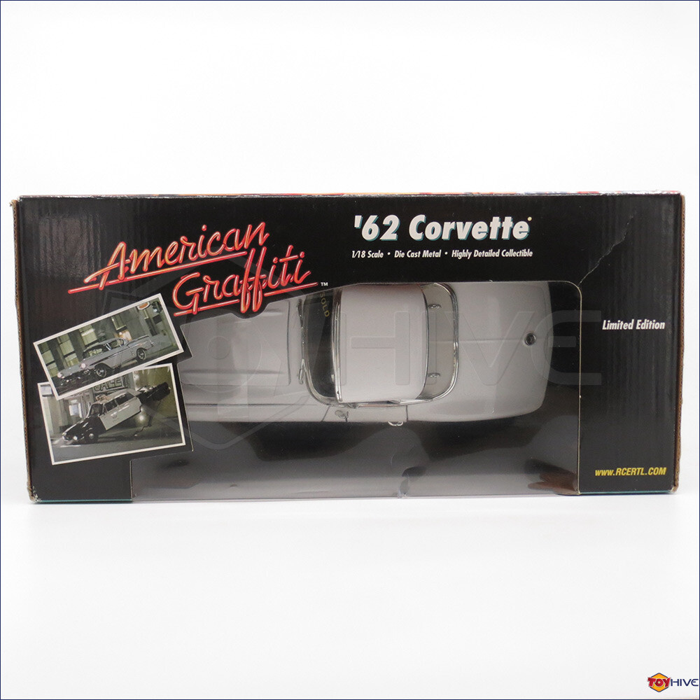 American Graffiti - 1962 62 Corvette all white 1:18 scale ERTL