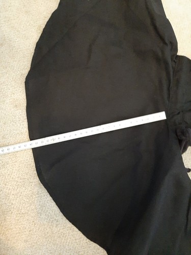 GOTHIK MITTELALTER BLUSE schwarz NEU Gr XS Baumwolle Volant Ärmel Mytholon - Bild 15 von 18