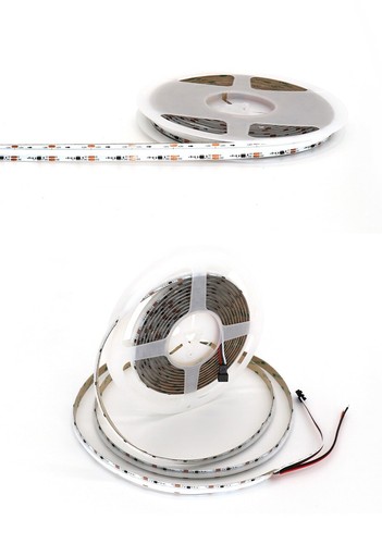 12V WIFI APP 5M WS2811 COB RGB LED Strip Light Rope Addressable DreamColor Chase - Picture 3 of 19
