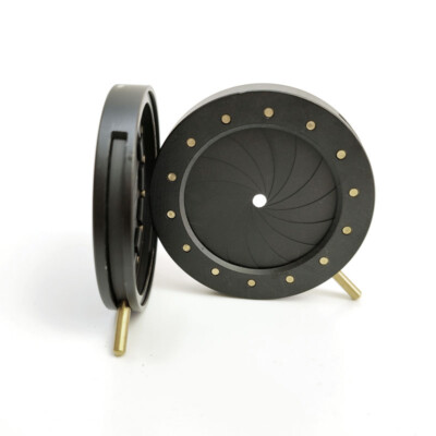 1.5-25mm Mechanical Iris Aperture Diaphragm Microscope Camera Condenser Parts