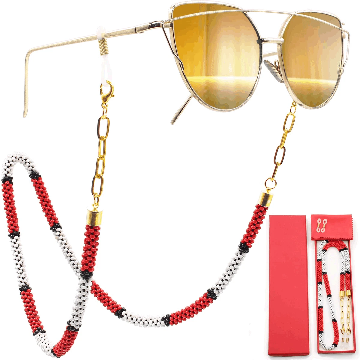 Eyeglass chain holder necklace 2025