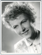 Photo Limot, Switzerland, Anne Marie Blanc, vintage Swiss actress.  silver print