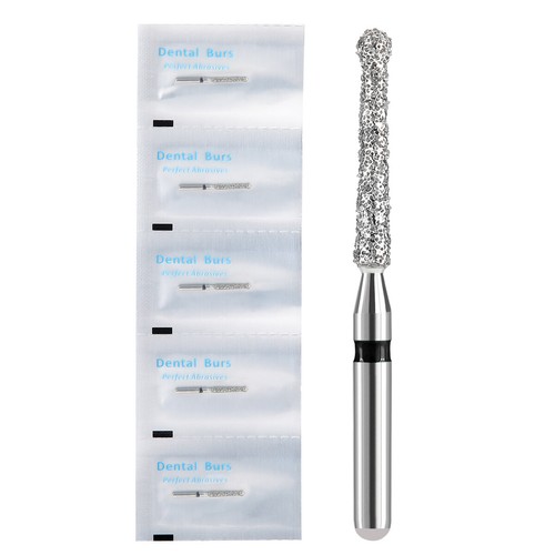 100Pcs AZDENT Dental Diamond Burs Endo Access Bur Open Preparing Pulp Cavity Bur - Picture 19 of 56