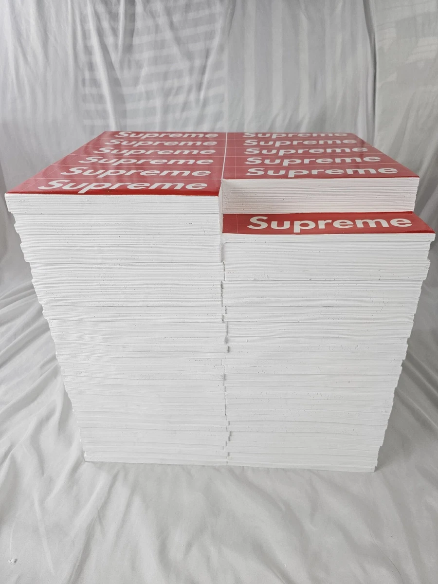 Supreme Rotary Hero Sticker Bricks Stool Side Table Red (FW23) - CONFIRMED