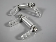 Pair Aluminum Steering Linkage Arm Kit Tamiya R/C 1/10 Super Clodbuster Bullhead