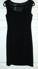 Women's Lauren Ralph Lauren Black Fully Lined A-Line Sleeveless Dress Size 4.