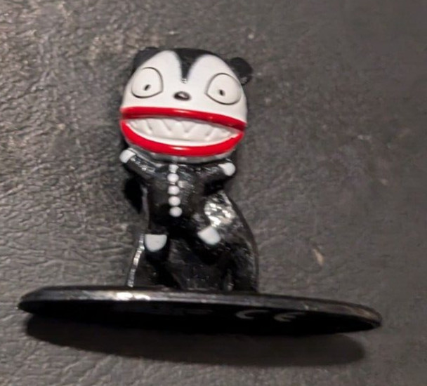 disney the nightmare before christmas 1.25" loose metal figure teddy