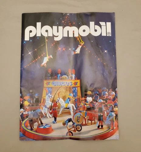 Vintage 1988 Playmobil Toy Catalog Printed in Germany HTF