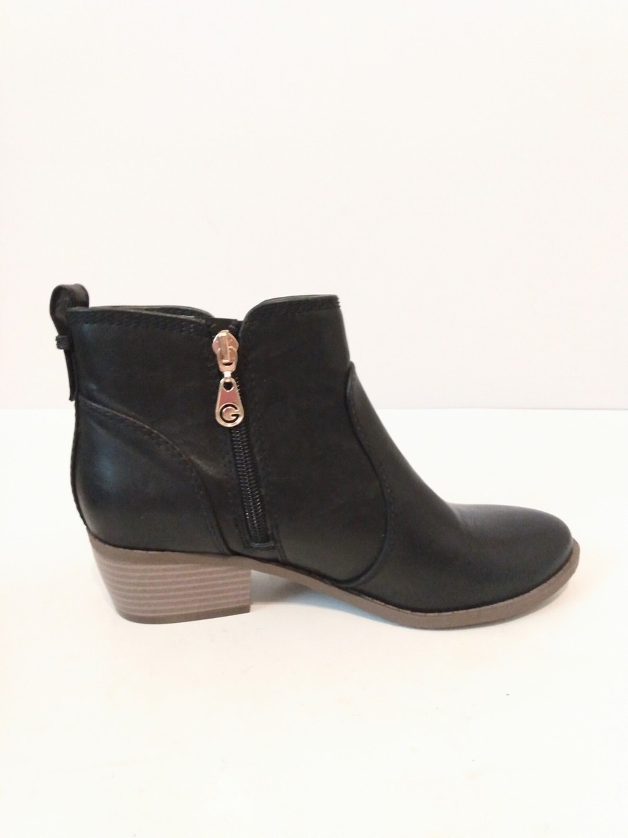 Ankle Boots G By Guess Booties G By Guess Women Black Faux Leather