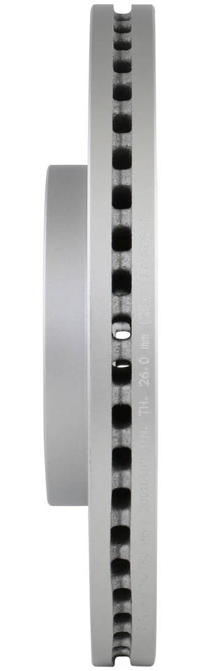 Rotor de freio a disco Bosch QuietCast dianteiro para 2007-2009 Lincoln MKX 2008 - Imagem 4 de 4