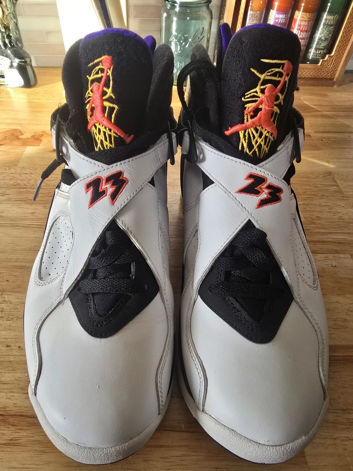 Size 8 - Jordan 8 Three-Peat 2015 305381-142